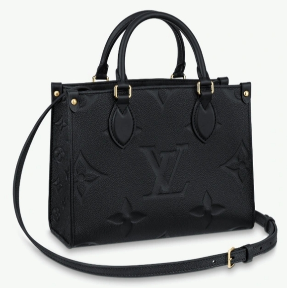 MSRP $3,500 BRAND NEW! LOUIS VUITTON LV Empreinte ONTHEGO PM BLACK - Picture 10 of 17